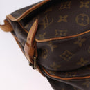 LOUIS VUITTON Monogram Saumur 30 Shoulder Bag M42256 LV Auth 199805A-16