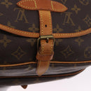 LOUIS VUITTON Monogram Saumur 30 Shoulder Bag M42256 LV Auth 199805A-18