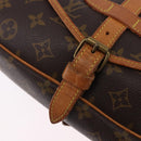 LOUIS VUITTON Monogram Saumur 30 Shoulder Bag M42256 LV Auth 199805A-20