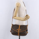 LOUIS VUITTON Monogram Saumur 30 Shoulder Bag M42256 LV Auth 199805A-30