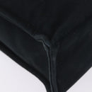 HERMES Fourre Tout MM Hand Bag Cotton Black Silver Auth 199811-10