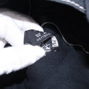 HERMES Fourre Tout MM Hand Bag Cotton Black Silver Auth 199811-21
