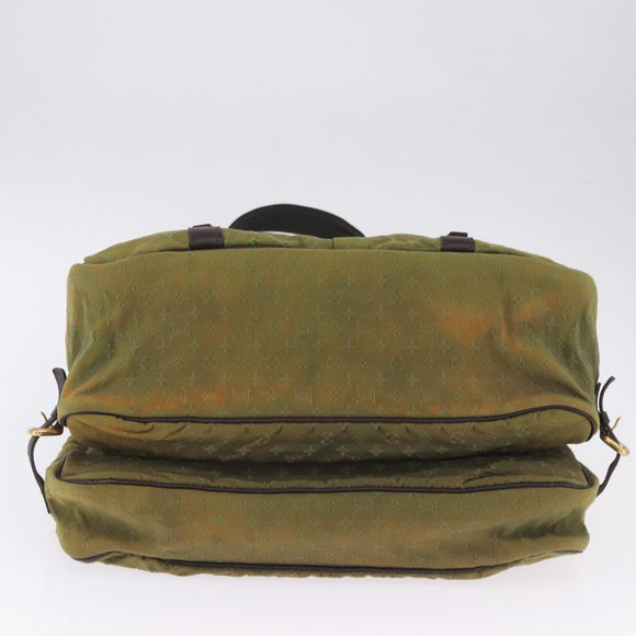 LOUIS VUITTON Monogram Mini Sac Maman Bag TST Khaki M42351 LV Auth 199817