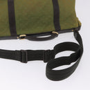 LOUIS VUITTON Monogram Mini Sac Maman Bag TST Khaki M42351 LV Auth 199817-8