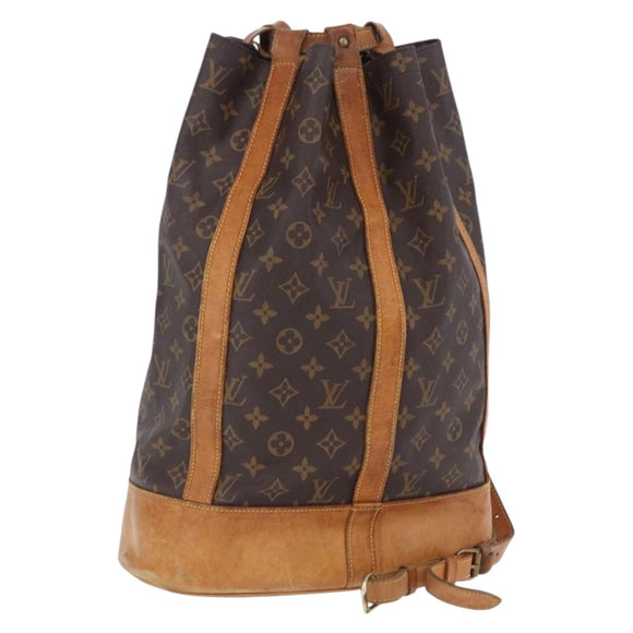 LOUIS VUITTON Monogram Randonnee GM Shoulder Bag M42244 LV Auth 199818
