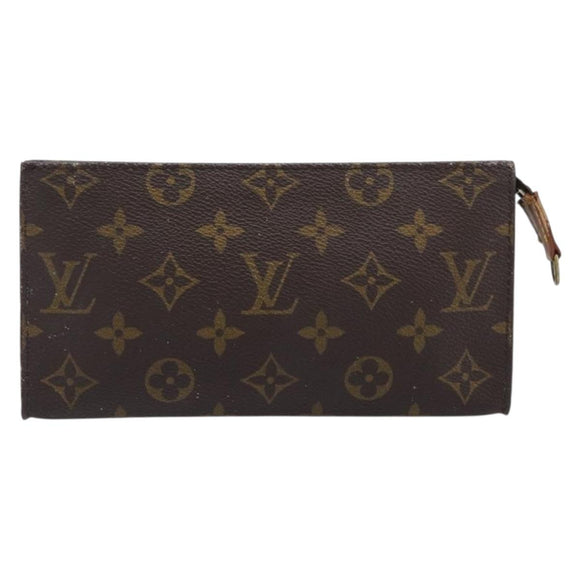 LOUIS VUITTON Monogram Bucket GM Accessory Pouch LV Auth 199820