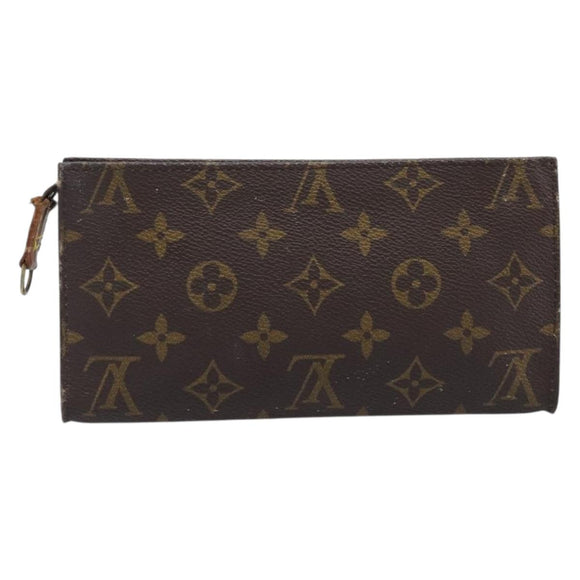 LOUIS VUITTON Monogram Bucket GM Accessory Pouch LV Auth 199820