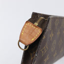 LOUIS VUITTON Monogram Bucket GM Accessory Pouch LV Auth 199821-8