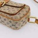 LOUIS VUITTON Monogram Mini Juliet MM Shoulder Bag Blue M92004 LV Auth 199822-9