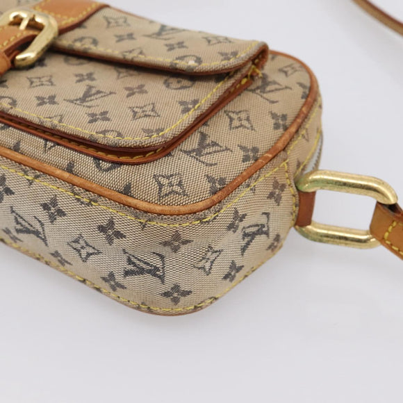 LOUIS VUITTON Monogram Mini Juliet MM Shoulder Bag Blue M92004 LV Auth 199822