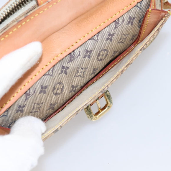 LOUIS VUITTON Monogram Mini Juliet MM Shoulder Bag Blue M92004 LV Auth 199822