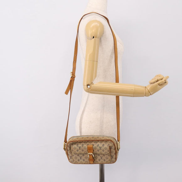 LOUIS VUITTON Monogram Mini Juliet MM Shoulder Bag Blue M92004 LV Auth 199822