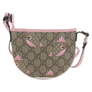 GUCCI GG Supreme Children's Papagallo Bag PVC Leather Beige 297540 Auth 199825M-3