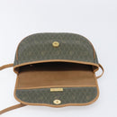 Christian Dior Honeycomb Canvas Shoulder Bag PVC Beige Gold Auth 199826A-10