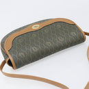 Christian Dior Honeycomb Canvas Shoulder Bag PVC Beige Gold Auth 199826A-6