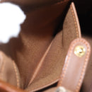 Burberrys Nova Check Shoulder Bag Canvas Beige Gold Auth 199830A-22