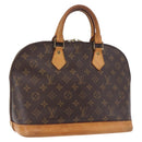 LOUIS VUITTON Monogram Alma Hand Bag M51130 LV Auth 199838-1