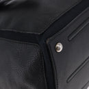 SAINT LAURENT Muse Toe Hand Bag Leather Black Silver 197149 Auth 199840A-9