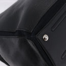 SAINT LAURENT Muse Toe Hand Bag Leather Black Silver 197149 Auth 199840A-15