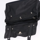 SAINT LAURENT Muse Toe Hand Bag Leather Black Silver 197149 Auth 199840A-10