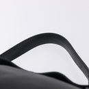 SAINT LAURENT Muse Toe Hand Bag Leather Black Silver 197149 Auth 199840A-8