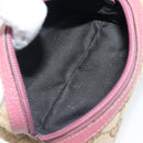 GUCCI GG Canvas Pouch Beige Gold 29596 Auth 199845A-10