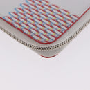 LOUIS VUITTON Damier Damier Spray Zippy Wallet Vertical M81403 LV Auth 199847M-15