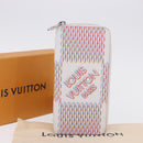 LOUIS VUITTON Damier Damier Spray Zippy Wallet Vertical M81403 LV Auth 199847M-12