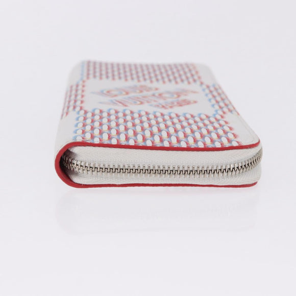 LOUIS VUITTON Damier Damier Spray Zippy Wallet Vertical M81403 LV Auth 199847M