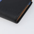 GUCCI Long Wallet Leather Black Gold 368232 Auth 199849A-15