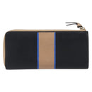 GUCCI Long Wallet Leather Black Gold 368232 Auth 199849A-2