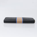 GUCCI Long Wallet Leather Black Gold 368232 Auth 199849A-6