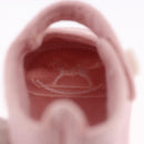 HERMES Baby Shoes Wool Pink Auth 199853A-12