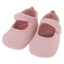 HERMES Baby Shoes Wool Pink Auth 199853A-2