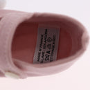 HERMES Baby Shoes Wool Pink Auth 199853A-20