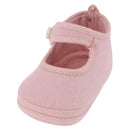 HERMES Baby Shoes Wool Pink Auth 199853A-3