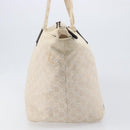 GUCCI GG Canvas Museo Tote Bag Ivory Silver 283416 Auth 199855-4