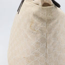 GUCCI GG Canvas Museo Tote Bag Ivory Silver 283416 Auth 199855-5