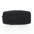 PRADA Chain Shoulder Bag Nylon Black Gold Auth 199857V-5