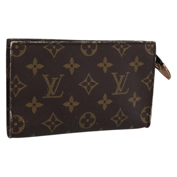 LOUIS VUITTON Monogram Bucket PM Accessory Pouch LV Auth 199862