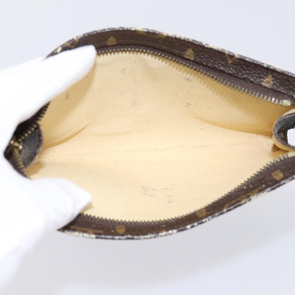 LOUIS VUITTON Monogram Bucket PM Accessory Pouch LV Auth 199862