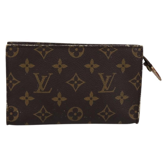 LOUIS VUITTON Monogram Bucket PM Accessory Pouch LV Auth 199862