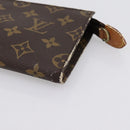 LOUIS VUITTON Monogram Bucket PM Accessory Pouch LV Auth 199862-7