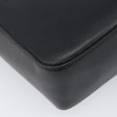 Salvatore Ferragamo Shoulder Bag Leather Black Gold Auth 199863A-13