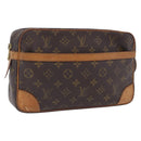 LOUIS VUITTON Monogram Compiegne 28 Clutch Bag M51845 LV Auth 199868-1