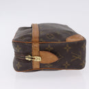 LOUIS VUITTON Monogram Compiegne 28 Clutch Bag M51845 LV Auth 199868-4