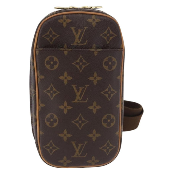 LOUIS VUITTON Monogram Pochette Gange Shoulder Bag M51870 LV Auth 199869A