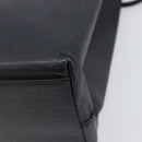 BALENCIAGA Shopping Tote Bag XXS Leather 2way Black Silver 568817 Auth 199871A-17