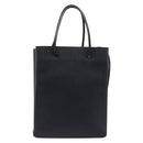 BALENCIAGA Shopping Tote Bag XXS Leather 2way Black Silver 568817 Auth 199871A-2