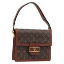 LOUIS VUITTON Monogram Dauphines Shoulder Bag No.203 LV Auth 199877A-1